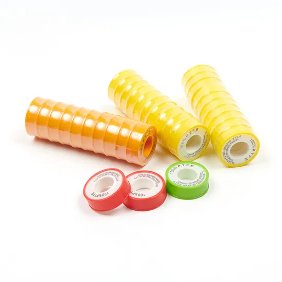 Acid Resistance PTFE Pipe Thread Seal Plumbers Tapes for Water Pipe Leakage 