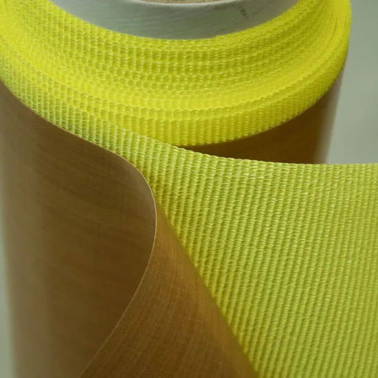 High Temperature Resistant PTFE Coated Fiberglass Cloth Adhesive Tape 