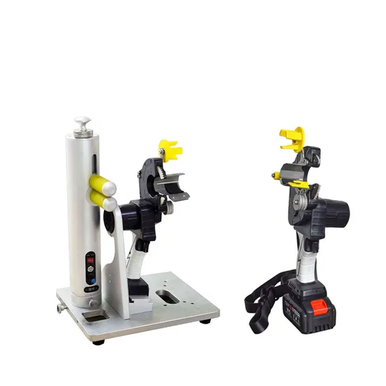 Long Endurance Battery Handheld Tape Machine for 110mm Od Tape with Full Wrapping Capability 