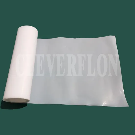 White Heating Resistant F4 PTFE Skived Film for Pipe Wrapping 