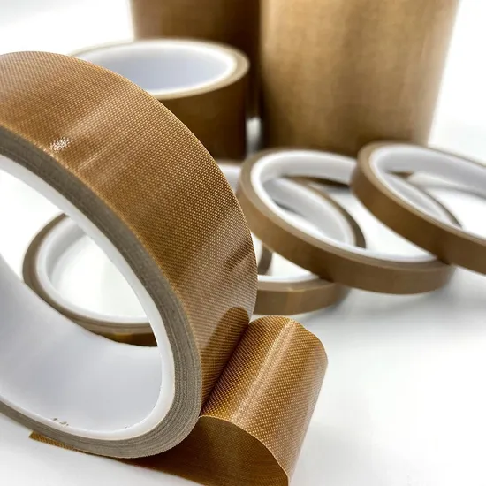 High Temperature PTFE Glass Cloth Tape for Heat Sealing Machine 