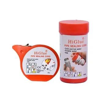 Higlue 55 50m Water Pipe Steam Pipe Thread Sealant Thread Sealing Cord Replace PTFE Tape 