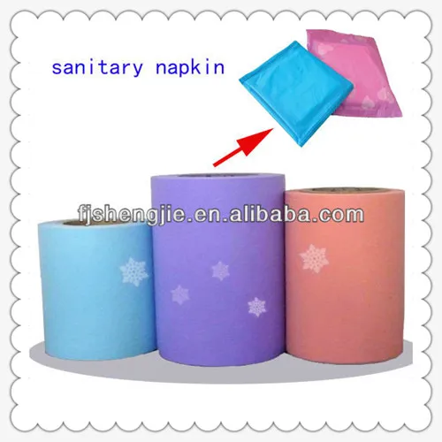 Printed Cartoon PE Film for Sanitary Napkin (LD