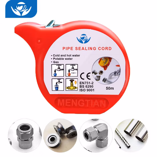 Locking Thread Sealing Cord 160m for Metal and Plastic Pipes and Fittings Sellar Goteras