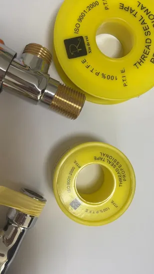 High Temperature 1/2 3/4 1 Inch White PTFE Thread Sealant Tapes for Shower Head 