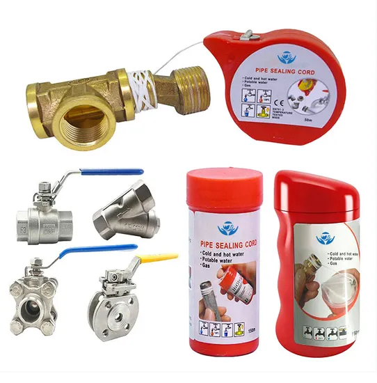 Versatile Pipe Sealing Cord for Construction and Plumbing Thread Protection 