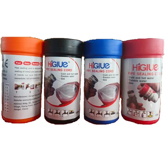 Dvgw Wras Approval Liquid Sealing Gas Sealant Gas Pipes Fittings Pipe Sealing Cord Teflon Thread Tape 