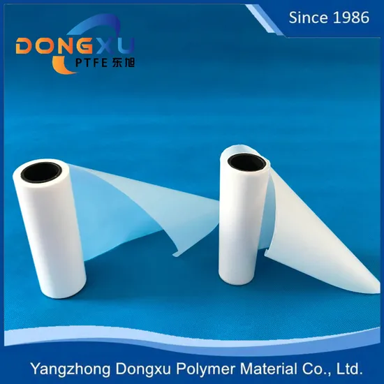 Durable Chemical Resistant Electrical Insulation PTFE Skived Film 