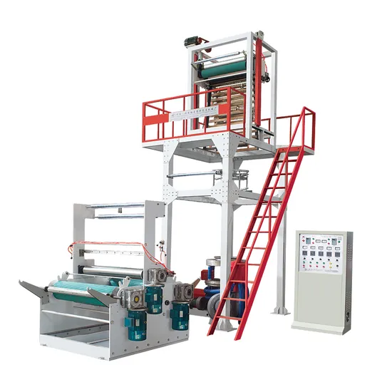 High Performance Automatic Factory Price HD/Ld Plastic Film Blowing Machine with Double Rewinder 
