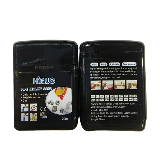 55 Pipe Sealing Cord High Quality Pipe Thread Sealing Tape Cord for Plumbing Tools and Equipment 